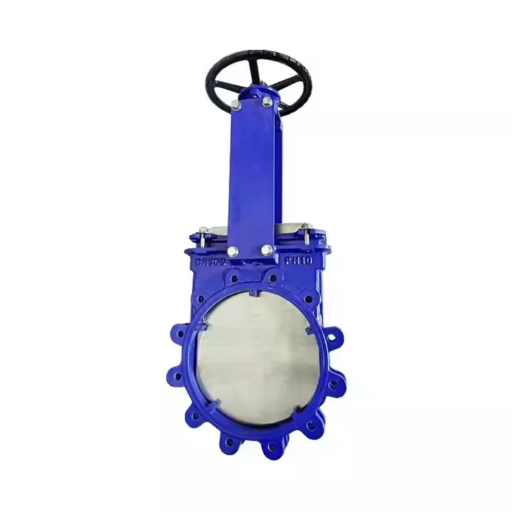 Van cổng dao sắt Ductle DN300